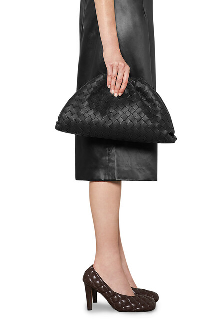 Pouch Intrecciato Nappa Clutch